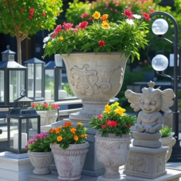 Ekspozycja bestsellerowych dekoracji do ogrodu